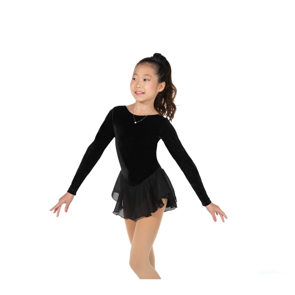 Skatesong Dress: Jet Black