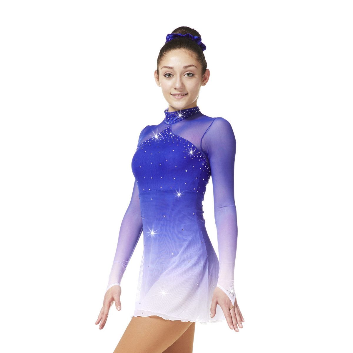 Rainbow Dress blå vit