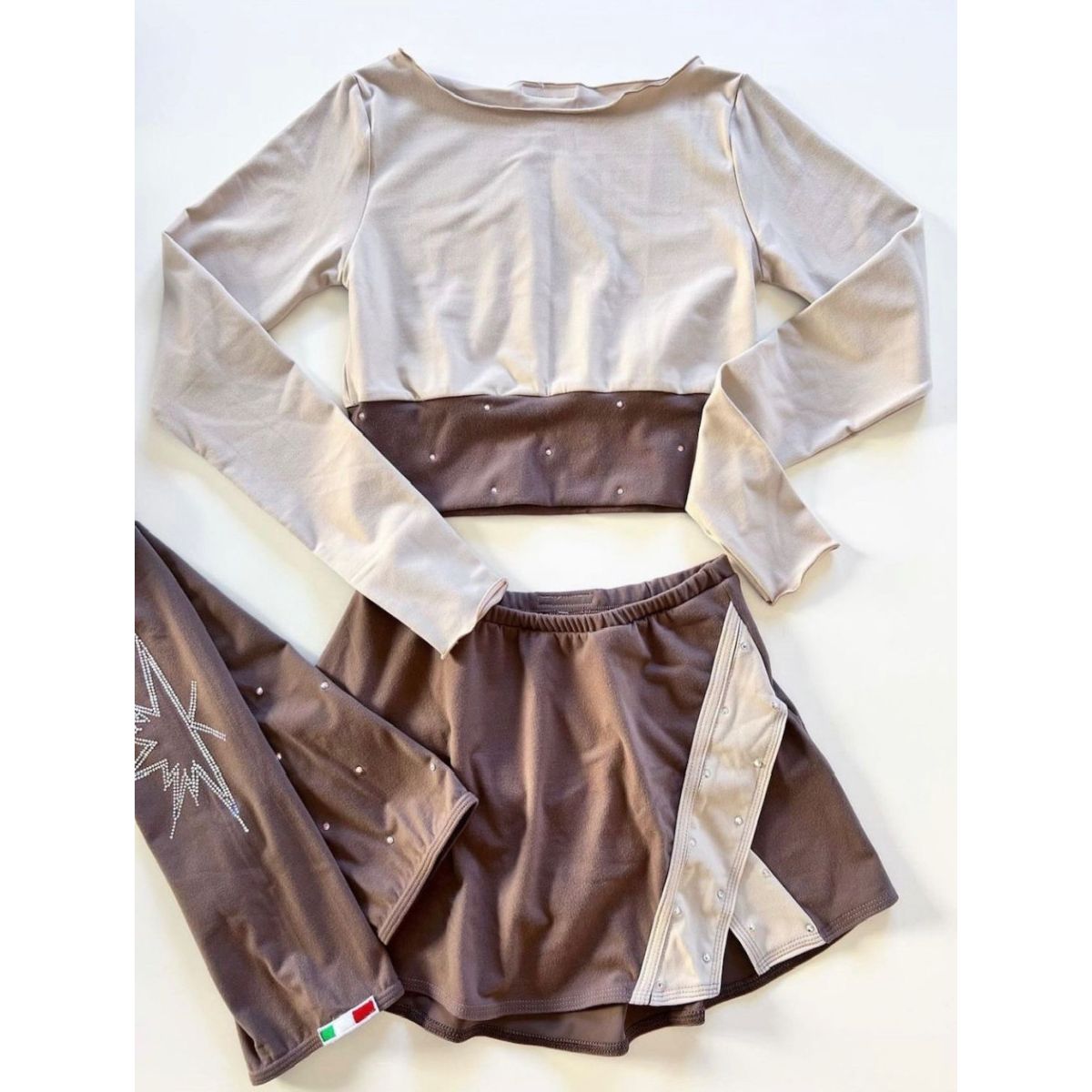 Karisma 10th anniversary kjol Brown Beige