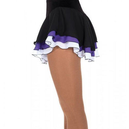 304 Triple Ribbon Skirts Grape - Tinas Figure Skating Shop