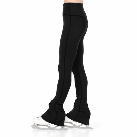 388 High Waist Fleece Leggings – Black - Tinas Figure Skating Shop