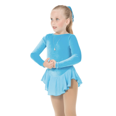 688 Skatesong Dress: Sky Blue - Tinas Figure Skating Shop
