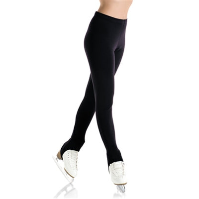 Fleecefodrade tights med kardborreknäppning
